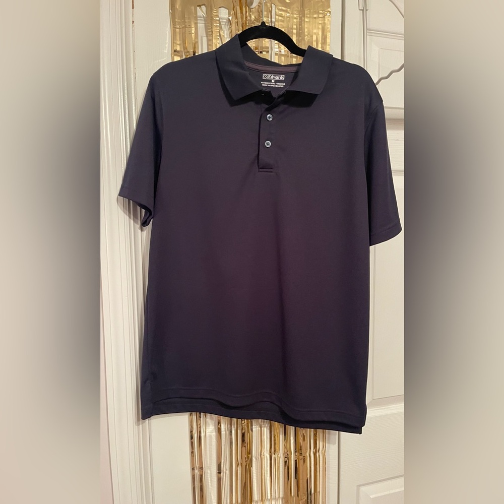 Men's Dark Navy Performance Polo Shirt